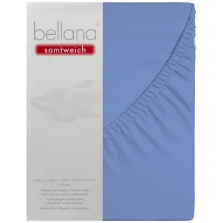 Prinz Spannbettlaken Jersey-Elasthan 180 x 200 - 200 x 220 cm blau