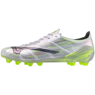 Mizuno Alpha Ii Elite Nockenschuhe Herren white/black iridescent 44
