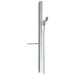 Hansgrohe Unica E Brausestange mit Brauseschlauch, mit Ablage, 27640000
