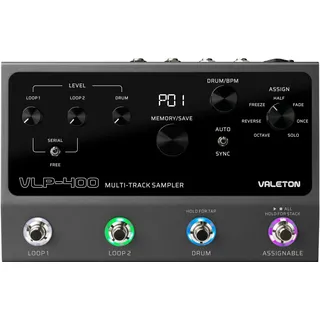 Valeton VLP-400 Multi Sampler Looper-Effektgerät für Gitarre