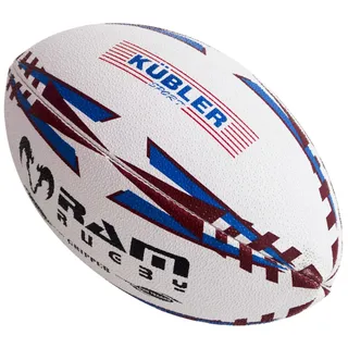 Rugbyball GRIPPER PRO, Gr. 4 - Weiß