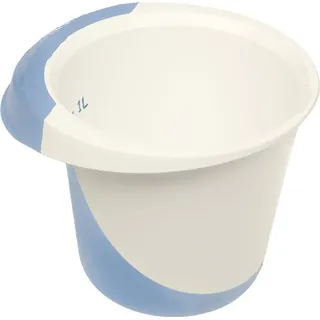 KEEEPER Rührschüssel Carlotta 1,5 Liter, weiß/nordic-blue - Blau