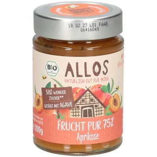 Allos Frucht Pur Aprikose bio 200g