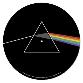 Pink Floyd Turntable Record Slip Matte zum Mixen, DJ-Kratzen und Heimhören, Dunkelseite des Mondes