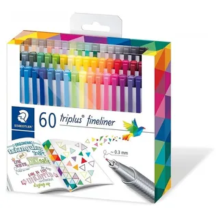 Staedtler Fineliner triplus 60er Set
