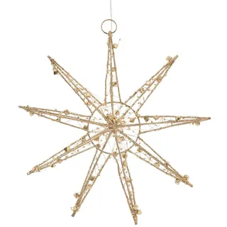 ECD Germany Weihnachtsstern 30 cm Gold
