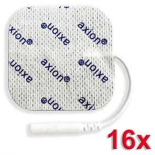 Axion axion® selbstklebende Elektrodenpads 5x5 cm – passend zu axion, Prorelax, Promed, etc. 16 St