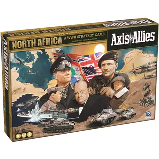 Renegade Game Studios Axis & Allies: North Africa - 2-4 Players - Ages 12+ 3 Hours Playing time - New Setting for Axis & Allies! Over 250+ Plastic Miniatures!