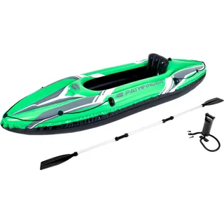 SunClub Pathfinder aufblasbares Kajak grün 34176
