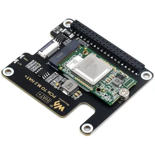 Waveshare Hailo-8 M.2 AI Accelerator Module with PCIe to M.2 Adapter Board for Raspberry Pi 5, Based On The 26TOPS Hailo-8 AI Processor, Compatible with Linux/Windows Systems
