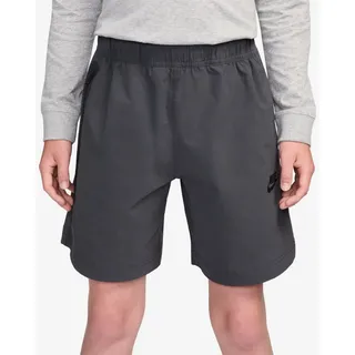 NIKE Sportswear Tech Fleece Woven Shorts Jungen 060 - anthracite/black S (128-137 cm)