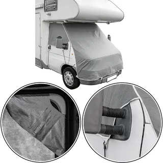 PRO PLUS Frontscheibenabdeckung Wohnmobil oder Campingbus – Windschutzscheibe Abdeckung