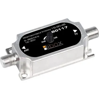 15-30 Db Einstellbarer Signalverstärker Dvb-T Lb0118 Libox - Schwarz