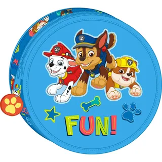 The Paw Patrol Federmäppchen The Paw Patrol Friendship rund, (18 Stücke)