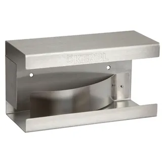 Kerbl 15339 Wandhalter für Einmalhandschuhe, aus Edelstahl