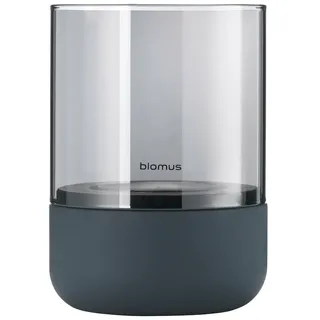 BLOMUS Windlicht Calma Glas Grau