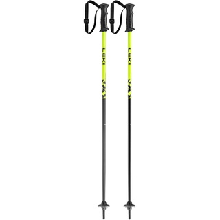 Leki Rider Skistöcke, black/neonyellow/white 90cm