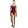 Y-back Mesh Swimsuit Shadow red 40