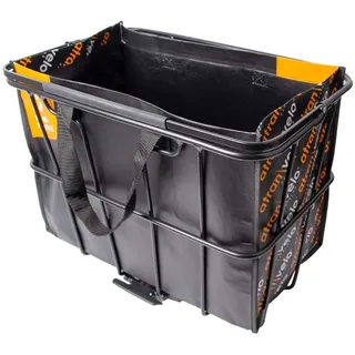 AtranVelo Unisex – Erwachsene Grocery AVS Farhrradkorb, Schwarz, 29 x 45 x 37 cm