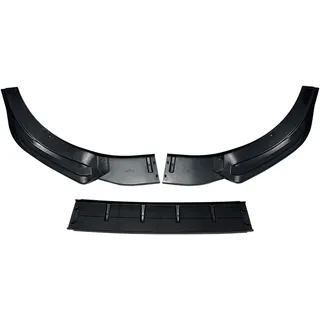 GKXTLTONG Auto-Frontspoiler für VW Golf 8.5 Rline GTI 2024-2025, Front Bumper Front Lip Spoiler Lip Splitter aerodynamisches Karosserie-Kit Car Front Lip,A/Nero lucido