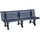 200 x 64 x 80 cm blau