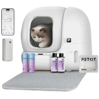Petkit Katzentoilette Pura Max 2 geschlossen  Weiß