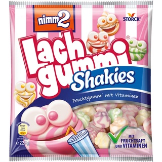 nimm2® Lachgummi Shakies Fruchtgummi 225,0 g