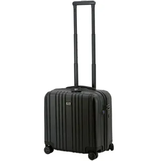 Jüscha 2-in-1 Trolley 4-Rollen Cabin 44 cm / 30 l schwarz