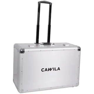 Cawila LIGA Teamtrolley 650x320x430 mm Silber