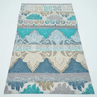 Tischläufer JANESSA lagune (BL 45x130 cm) - türkis - BL 45x130 cm