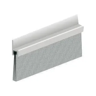 Türbodendichtung alu IBS 50 250cm mit PP Bürste