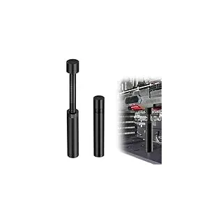 Caldamn 74mm-120mm Höhenverstellbare Gpu Stütze Schwarz Grafikkarten Halterung Grafikkarten Stütze Gpu Halterung Stabile Stütze Inklusive Mutternsicherun Komplett Aus Aluminium
