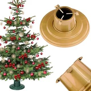 None Orbit Weihnachtsbaumständer Gold