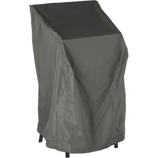Stern Schutzhülle für Gartenmöbel, 4-6 Stapelsessel, uni grau, 66 x 68 x 117 cm, 1,2 ml, 454801