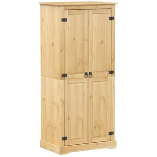 vidaXL Kleiderschrank Corona 76 x 170 x 50 cm Braun