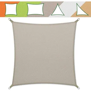 casa pura Wasserabweisendes Sonnensegel Grau