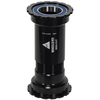 Wheels Manufacturing Press Fit Bb86/92 Thread Shimano 24 Mm Lagerschalen - Black - 86.5/92 mm