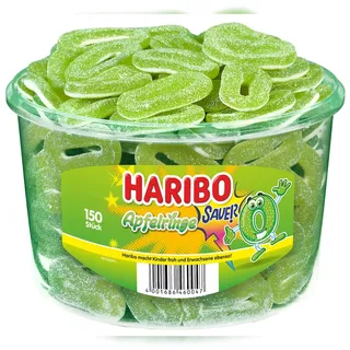 HARIBO Saure Apfelringe 150 St. 1,2 kg