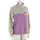 Fleecepullover Sweatshirt Beige/Rosa M