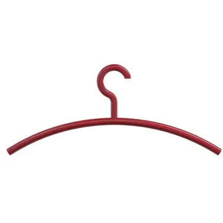 Hewi Kleiderbügel 570.133 rubinrot, feststehender Haken