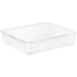 Rotho Aufbewahrungsbox CLEAR 40 x 33,5 x 8,5 cm 1-tlg. transparent