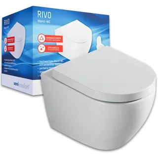 Sanicomfort Rivo mit WC-Sitz Weiß