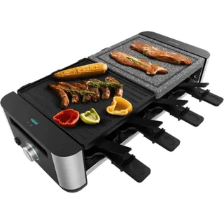Cecotec Raclette Cheese&Grill 16000 Inox Mixgrill Schwarz