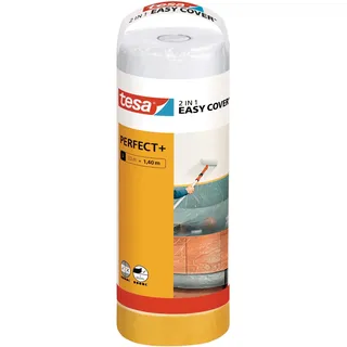 Tesa Easy Cover PERFECT+ L Abdeckfolie transparent 140,0 cm x 33,0 m 1 Rolle