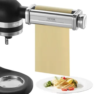Vevor Nudelmaschine Edelstahl schwarz