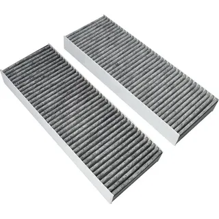 Allspares Bora BAKFS Aktivkohlefilter-Set (2 Stück) von AllSpares | Silber/Schwarz