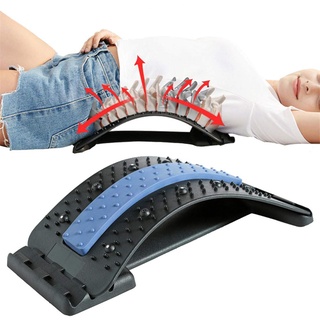 Zurück Tragbahre, lumbalen Rückenschmerzlinderung Gerät, Multi-Level-Rückseitemassager-Lenden-, Schmerzlinderung für Bandscheibenvorfall, Ischias, Skoliose, Lower und Upper Back Stretcher-Support