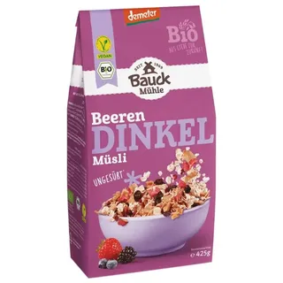 Bauckhof Dinkel Müsli Beerenzart demeter