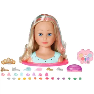 Zapf Creation BABY born Sister Styling Head Princess, Schmink- und Frisierkopf