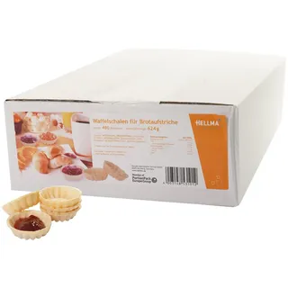 Hellma Waffelschalen Kekse 624,0 g